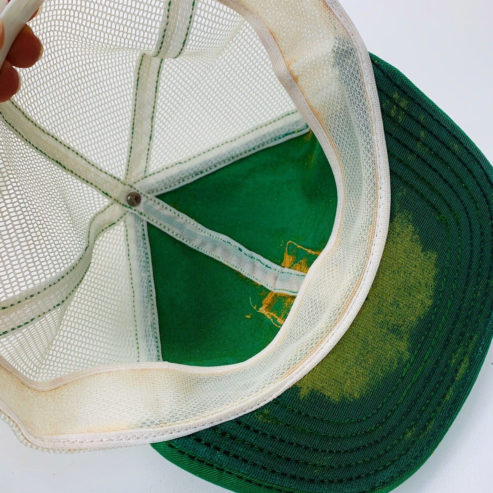 Delta Color Patch Mesh Snapback Trucker Hat Cap G… - image 6