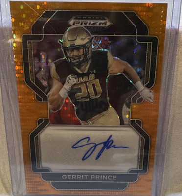 Prizm Draft Picks/Bowman U 4 card all AUTO Lot Prince 20/49 org pulsar, /149 etc