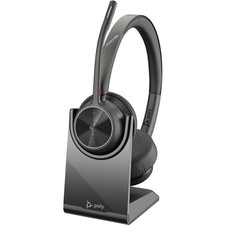 Poly Voyager 4320 Headset With Charge Stand 77y99aa 