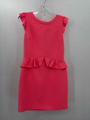 Pre-Owned Sandro Pink Size 2/6 Knee Length Short Sleeve Dress