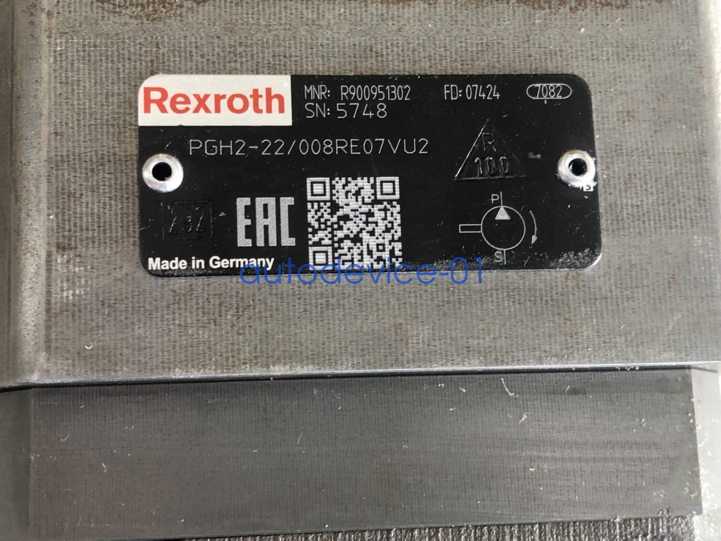 1PC Brand New Rexroth R900951302 PGH2-22/008RE07VU2 Hydraulic Pump DHL/FedEx