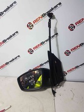 Volkswagen Up 2011-2017 Passenger Ns Wing Mirror Black Lc9x Electric