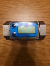 Flomec G2S15NQ9GMB 1500PSI 1-1/2" NPT Turbine Flow Meter (NOS)