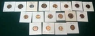 18 Brilliant Uncirculated Lincoln Wheat Cent~1939S-1960D~Not in sequence. & 1943