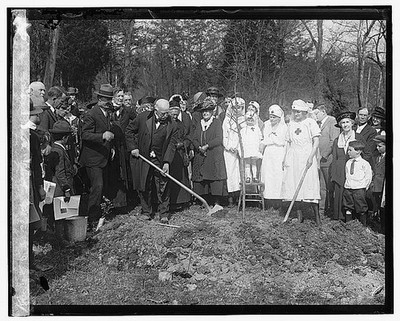 Photo:Clara Barton tree planting, 4/17/22