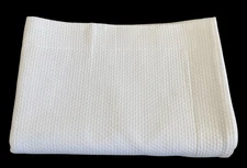 New DownTown Luxury White Cotton Diamond Matelasse Euro Pillow Sham Portugal