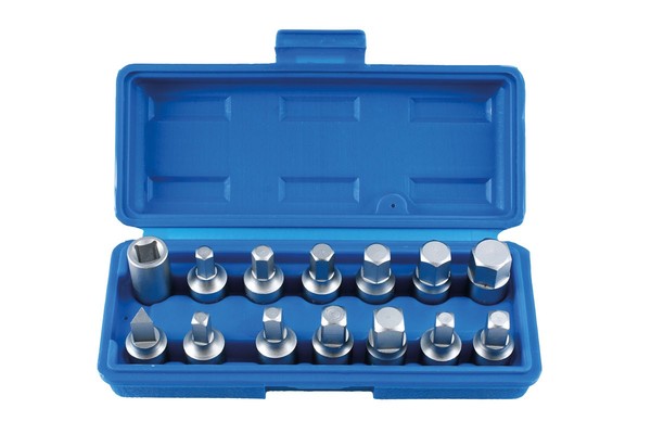 "Laser Werkzeuge Ablassstopfen SchlüSsel Set 3/8\"D 14 StüCk 3175"-image