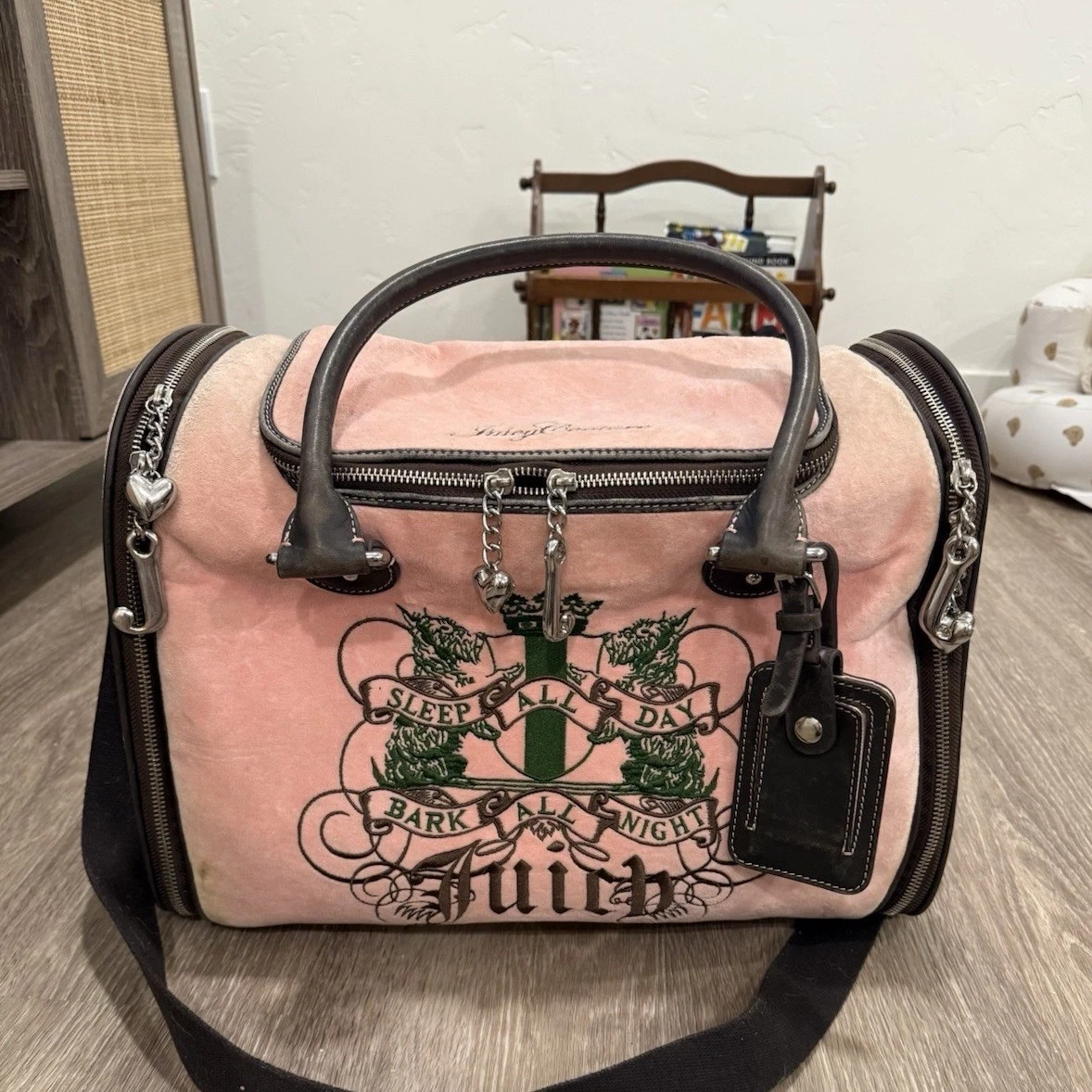 Sac Fille Sassy Pet Saks – Rose, Motif Chien Rigolo