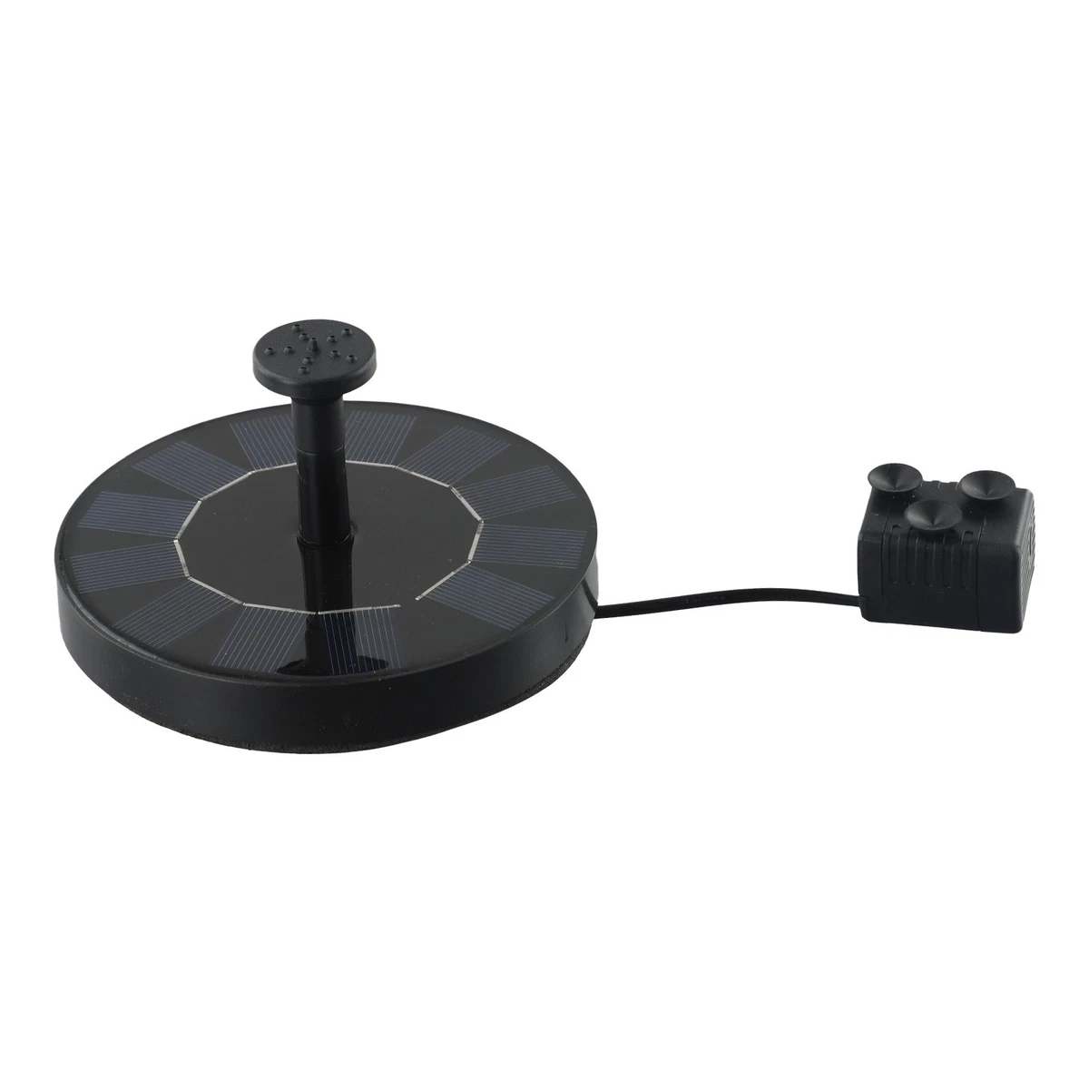 Pompa Solare Per Fontana Pompa Solare Per Laghetto Da 20 Watt – Set Completo Con Filtro, Pompa Sommergibile, Pannello Solare Pompa Per Trattore