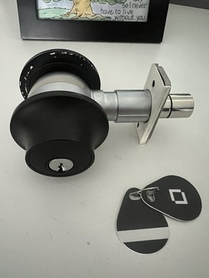 Level Lock Touch Edition C-L14U B4 Matte Black Smart Deadbolt 2 Fobs Tested