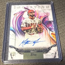 2025 TOPPS INCEPTION MATTHEW LUGO ROOKIE ON-CARD AUTO SP #/299 ANGELS AUTOGRAPH. rookie card picture