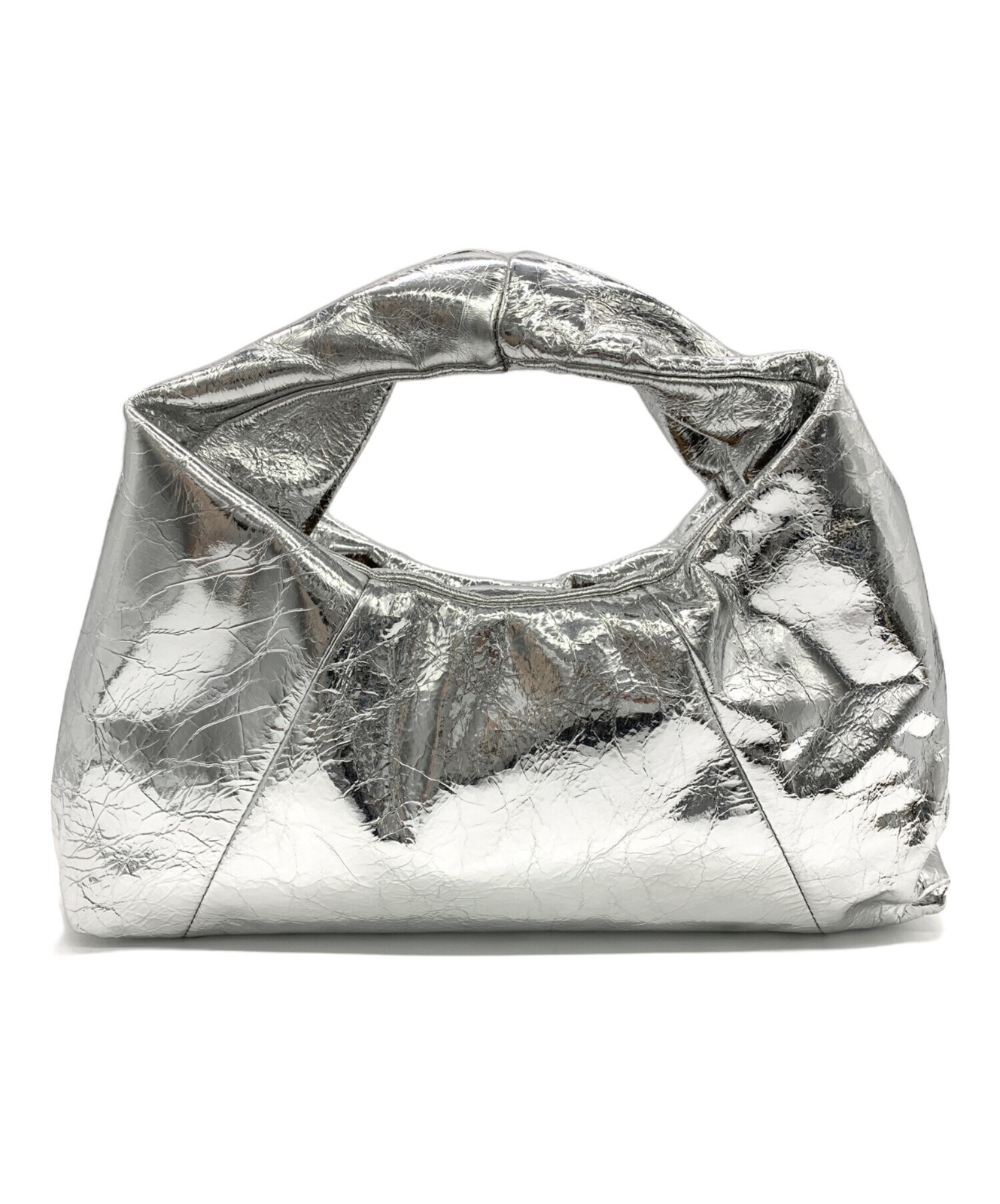 Ameri medi triangle glitterbag  Silver color - image 3