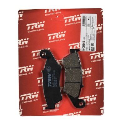 TRW Bremsbelag organisch (für: Suzuki DR-Z 400 SM WVB8 05-08 vorne )