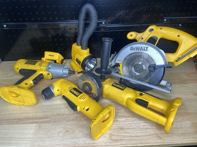 #ad DeWalt DW059 Variable Speed 1 2 in And Other 18v Dewalt Set Tools $179.99