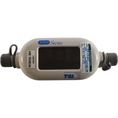 TSI 4045 Rev. E Mass FLow Meter Range: 0-300 L/min. Calibration: Air, O2, N2. Co
