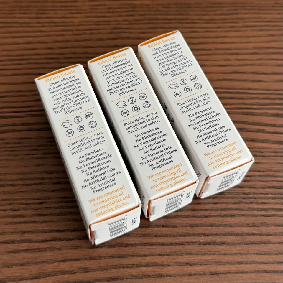 x3 Derma E - Aceite facial brillante con vitamina C, 0,23 fl oz/7 ml Foto 4 de 4