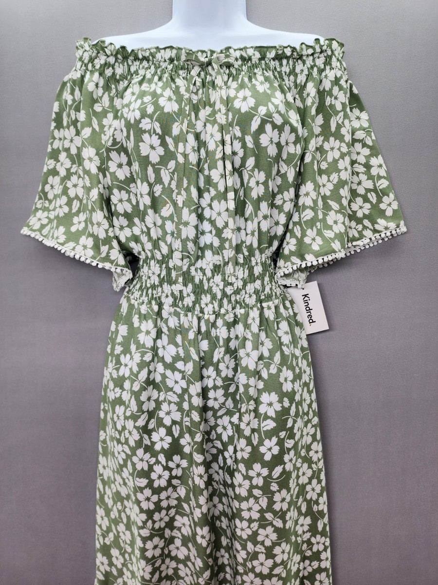 slim fit dress slacks Hunter Green Smocked Waist Midi Dress – Sail to Sable main image 0