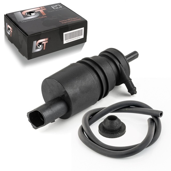 Wischwasser Pumpe Scheibenwaschanlage Schlauch FüR Smart Fortwo Cabrio 450 451-image