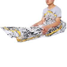 Emergency Sleeping Bag Rescue Blanket Insulation Sunscreen Foldable Space Bl NEW