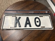 OLD VINTAGE Kappa Alpha Theta Greek Sorority METAL SIGN RARE
