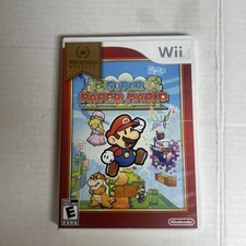 Super Paper Mario Nintendo Wii Nintendo Selects Complete CIB