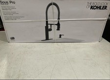 Kohler Sous Pro Kitchen Faucet R10651-SD-BL Matte Black