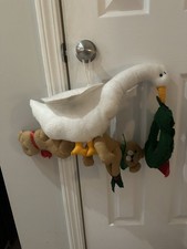 Titan; Teddy and Goose; Holiday, Christmas, felt wall hanging kit