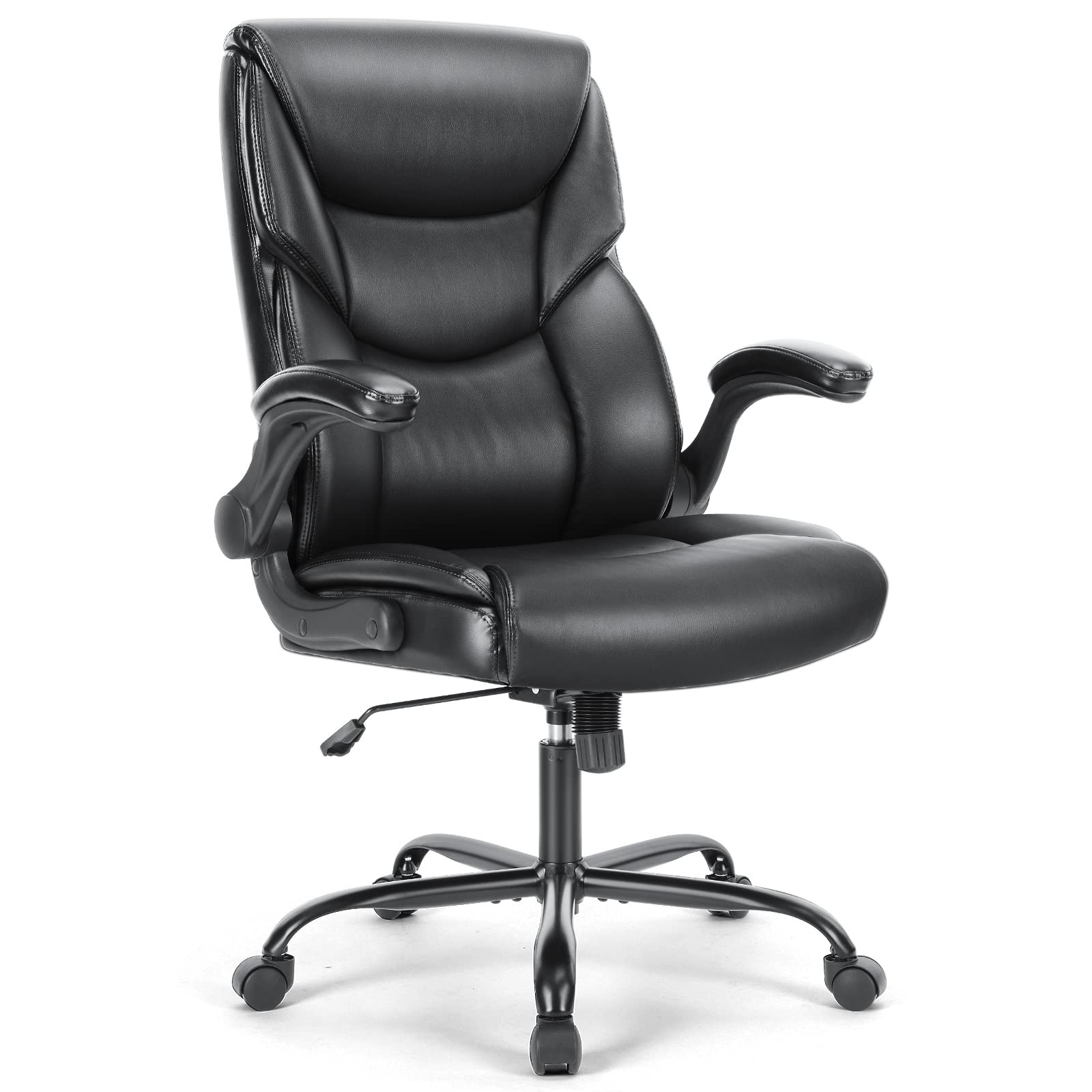 Ergonomic Adjustable Executive Office Chair with High Back for Desk Work