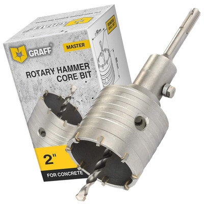 2 Inch Rotary Hammer Core Bit - Sds Plus Core Drill Bit For Concrete Masonry