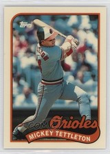 1989 Topps Collector's Edition (Tiffany) Mickey Tettleton #521 18md