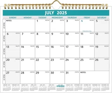 Wall Calendar 2025-2026 – Calendar 2025-2026 Wall, Run Now to Dec 2026, 11 x 8