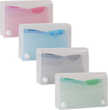 Products Wave, 3" X 5" Index Card Case, Assorted, Pack of 4 50484-2028