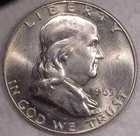1963-D Franklin Half Dollar UNC