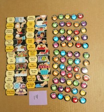 Melissa and Doug Lot of 85 Responsibility Chore Chart Magnet Replacement P14
