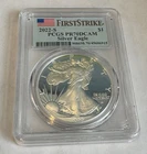 2022-S Proof $1 American Silver Eagle PCGS PR70DCAM FS Flag Label #915
