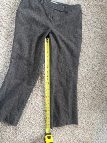 Pantalon Capri Ann Taylor Taille 4P (petite) - Couleur Grise - Occasion En Très Bon état