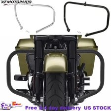 1 1/4" Highway Engine Guard Crash Bar Motorcycle Fit For Harley Touring '09-2024