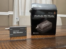 Blackmagic UltraStudio Mini Monitor Thunderbolt to SDI/HDMI Software SD Card