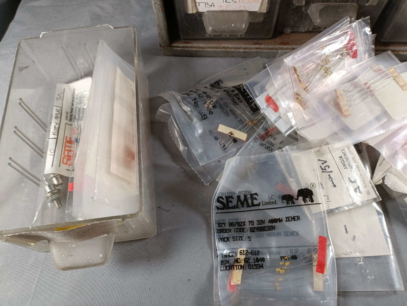 Job Lot Vintage Electronics Components Tv Diodes Semiconductors IC Other eBay