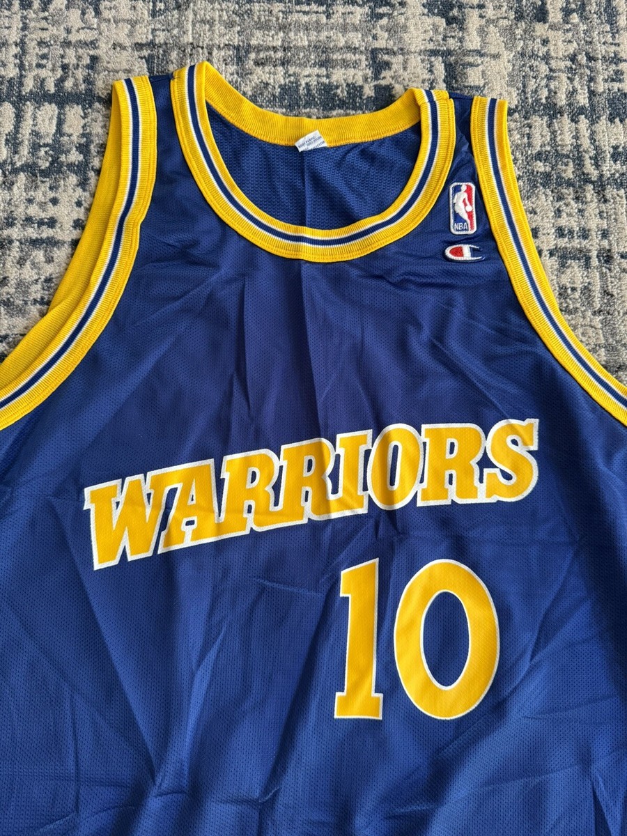 Champion - NBA WARRIORS ゲームシャツ チャンピオンUSA製HARDAWAY10 Vintage 90s Golden State Warriors Tim Hardaway #10 Champion