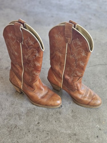 Wolverine 1980s Cowgirl Boots 6M - Picture 7 of 15