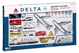 delta airlines toy plane