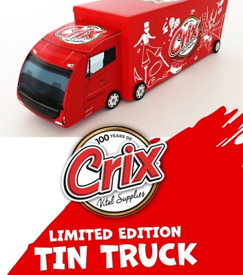 Trinidad & Tobago 100 Years Of Crix limited Edition Tin Truck (Limited Qty)