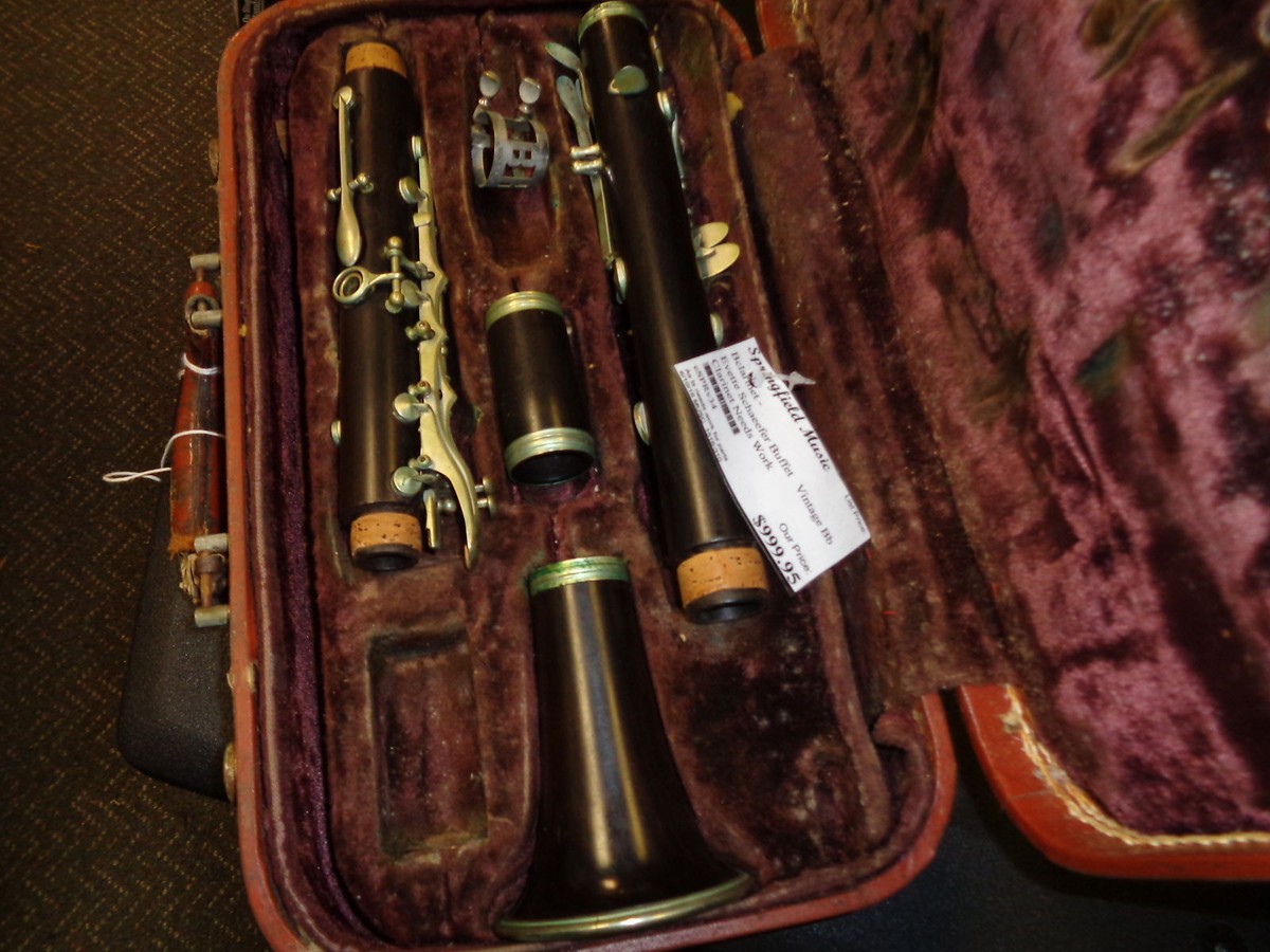Evette Schaeffer Buffet-Crampon Paris wooden clarinet AS IS