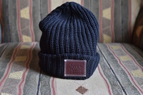 Your Melon Slouchy Black Beanie Hat | eBay