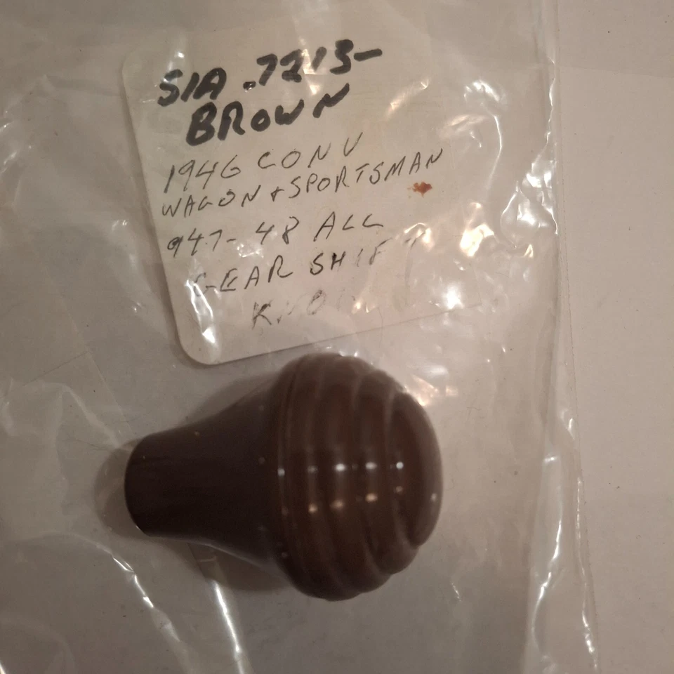 1946 Ford Convertible 47-48 All Cars Gear Shift Knob 51A-7213-B - Image 2 of 4