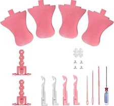 20pcs Set DIY Knitting Machine Accessories Rotating Knit Loom Wire Rack Repla...