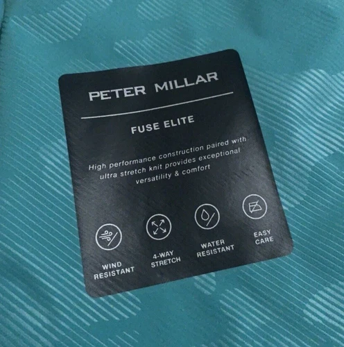 NEW Peter Millar Crown Sport Men's 2XL Lily Pad Fuse Elite Hybrid Golf Vest XXL image 11