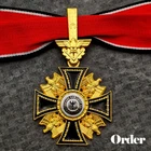 WW1 WW2 German Military Award Medal Order of the Black Eagle Prussian Badge Neck
