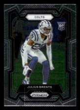 2023 Panini Prizm #346 Julius Brents RC Rookie Indianapolis Colts